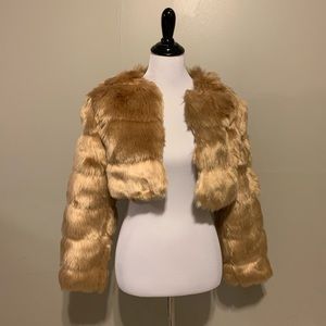 boho Fur Coat 🧥NWT Small